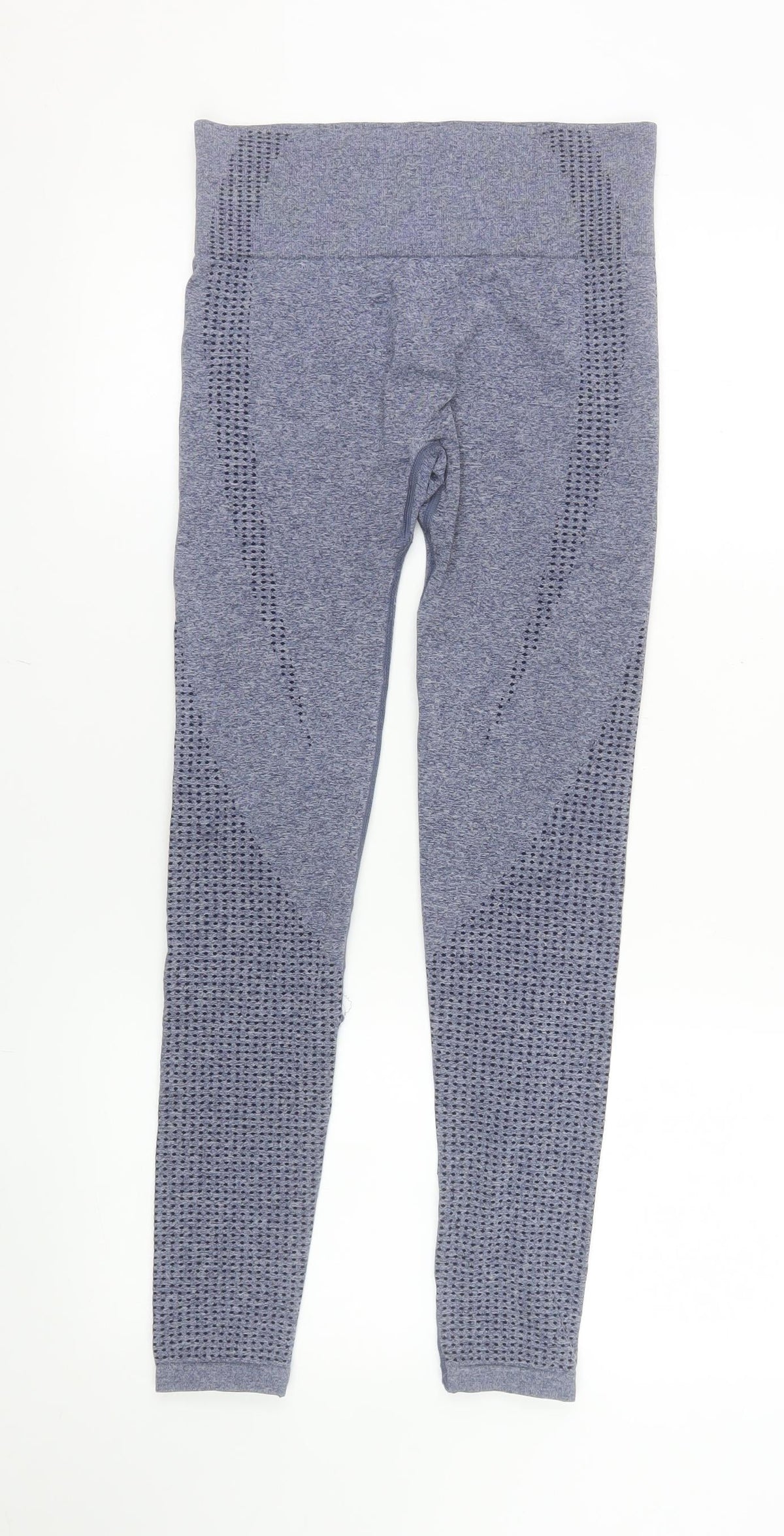 Dunnes Stores Womens Blue Seamless Gym Leggings Size S