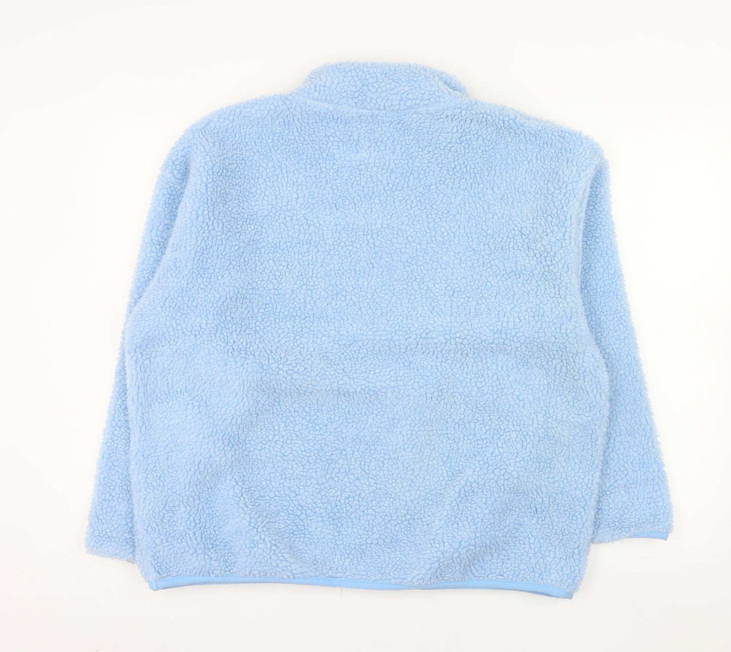 Disney Women’s Blue XS Fleece Stitch 1/4 Zip Jacket