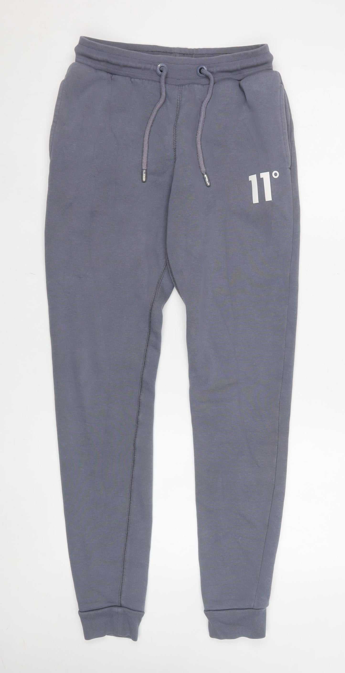 11 Degrees Men's Grey Jogger Sweatpants XS Cotton Blend