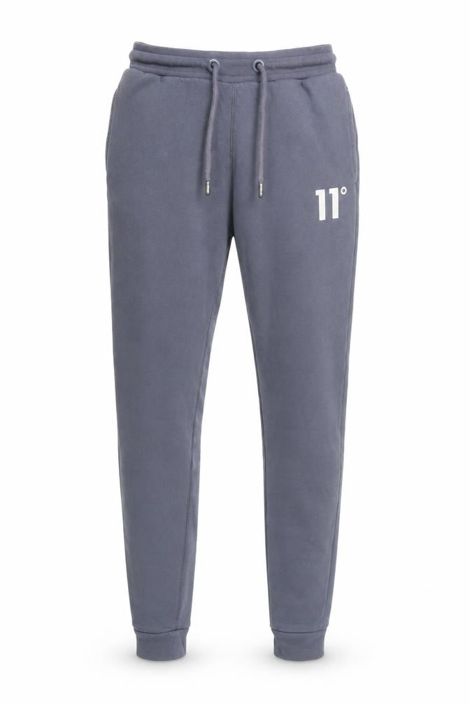 11 Degrees Men'S Grey Jogger Sweatpants Xs Cotton Blend