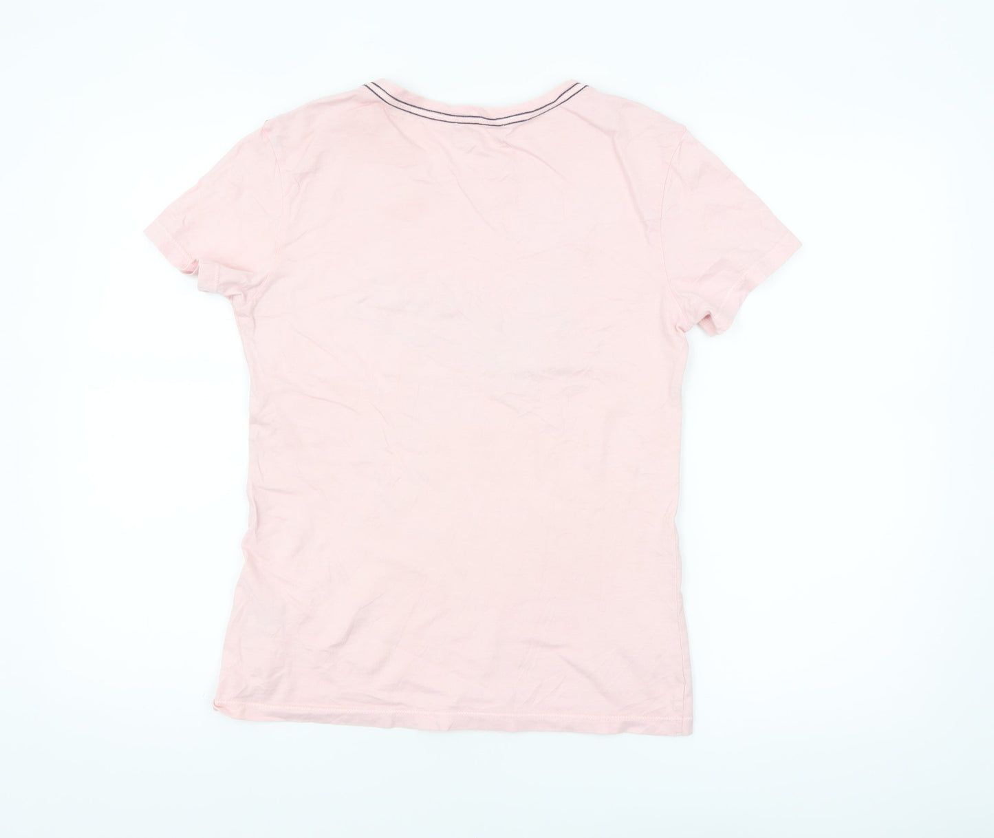 Hush Women's Pink Cotton Paradise Print T-Shirt XS