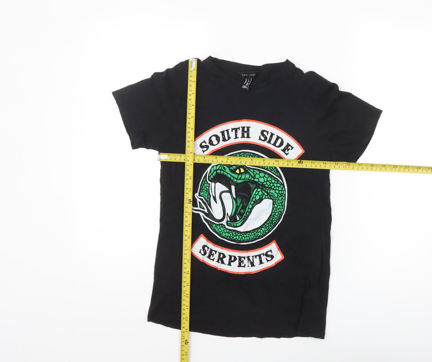 New Look Women’s Black South Side Serpents T-Shirt Size 6