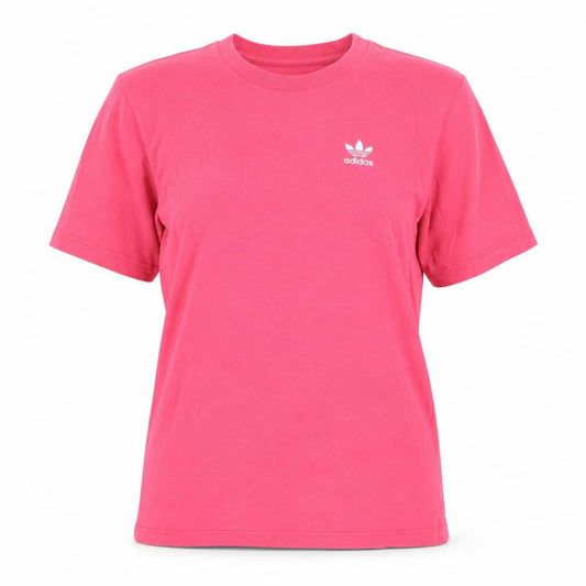 Adidas Women's Pink XS Basic Cotton Short Sleeve T-Shirt