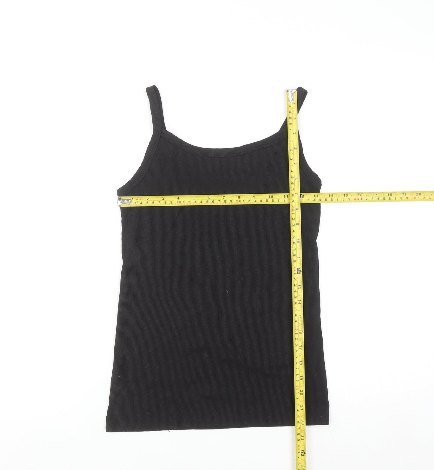 No Boundaries Women's Black Camisole Tank Top M Slim Fit