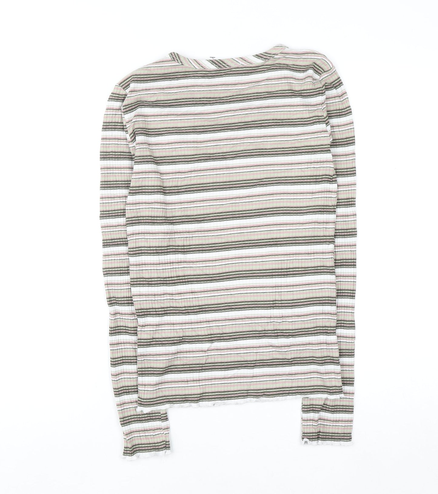 George Women's Multicoloured Striped Cotton Jumper Size 10