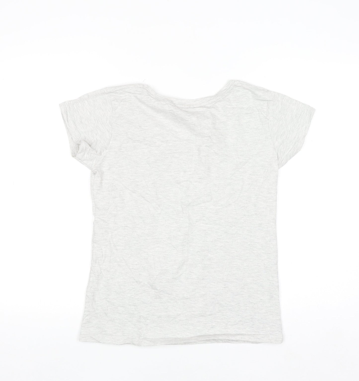 Tommy Hilfiger Womens Grey XL Basic T-Shirt 100% Cotton
