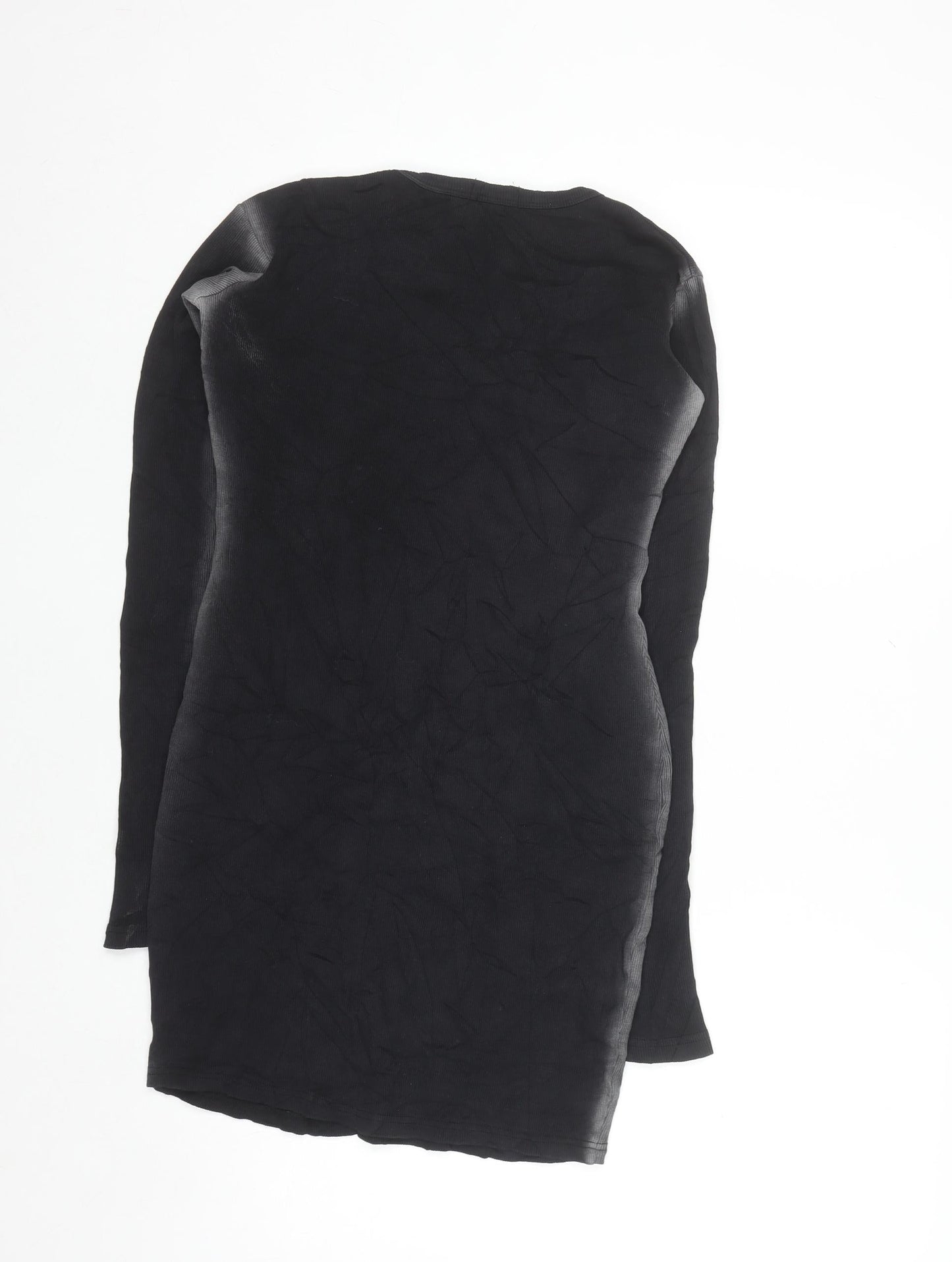 F&F Women’s Black Star Bodycon Jersey Dress Size 8
