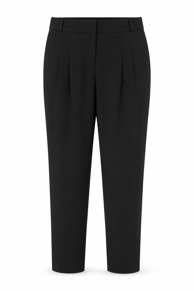 Next Women's Black Tailored Work Trousers Size 8R Slim Fit