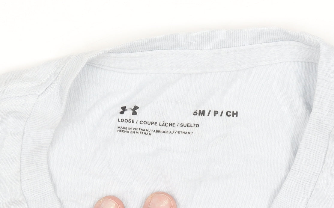 Under Armour Men's White Short Sleeve Sports T-Shirt Size S