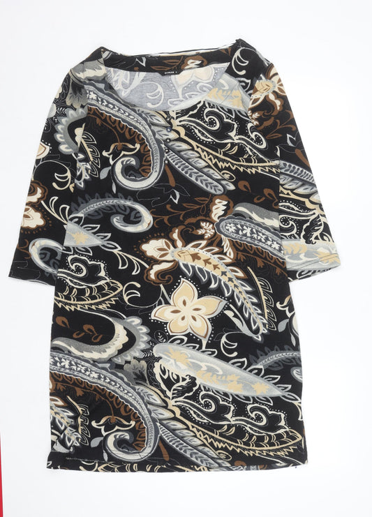 Roman Women’s Multicoloured Paisley Shift Dress Size 16