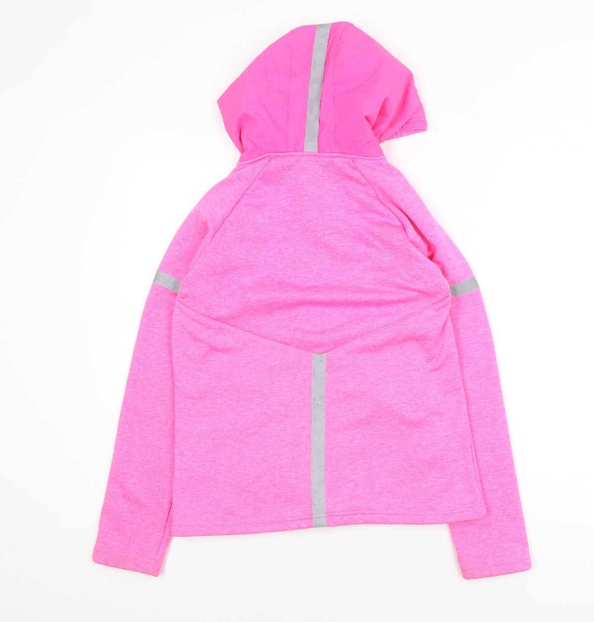 Dunnes Stores Women's Pink Hooded Full Zip Activewear Jacket Size 10