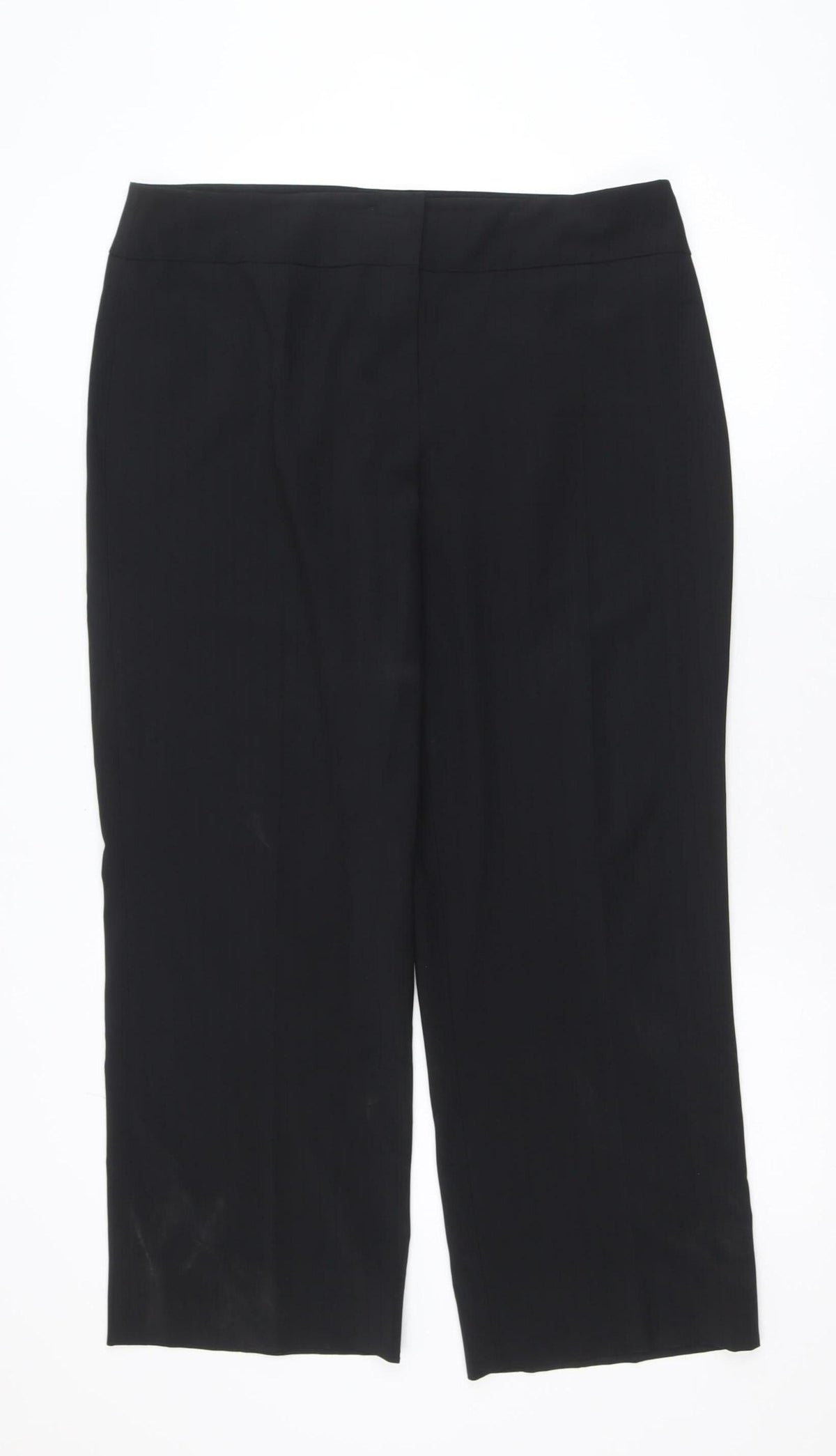 Punt Roma Women Black Size 18 Classic Dress Trousers