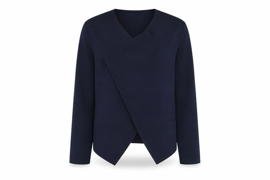 New Look Women Blue Size 14 Long Sleeve Open Cardigan