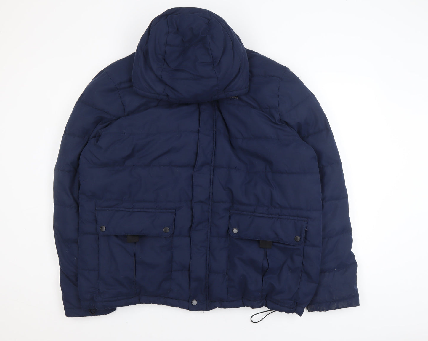 Craghoppers Men's Blue 2XL Hooded Puffer Jacket Winter Outdoor Coat