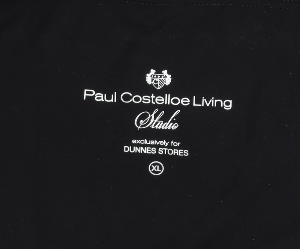 Paul Costelloe Living Women's Black XL Stretch Ankle Leggings