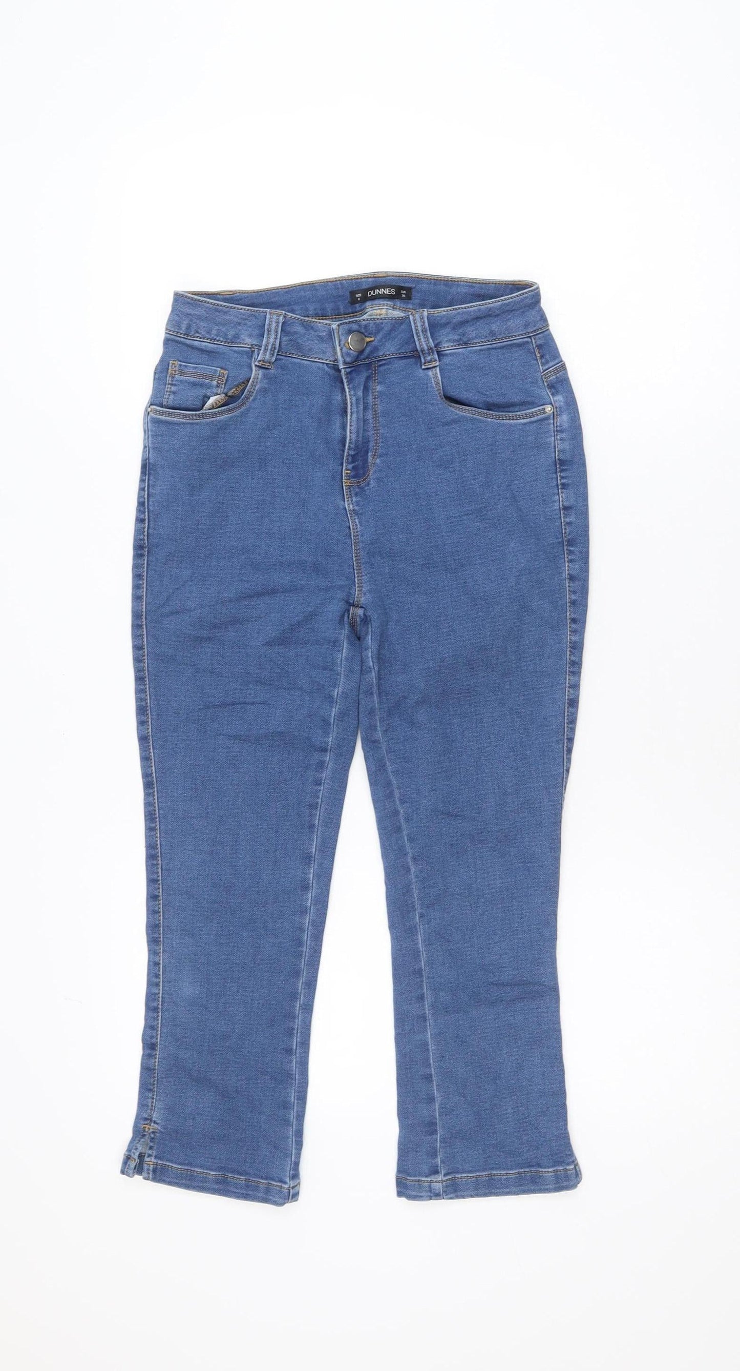 Dunnes Women's Blue Skinny Stretch Jeans Size 8