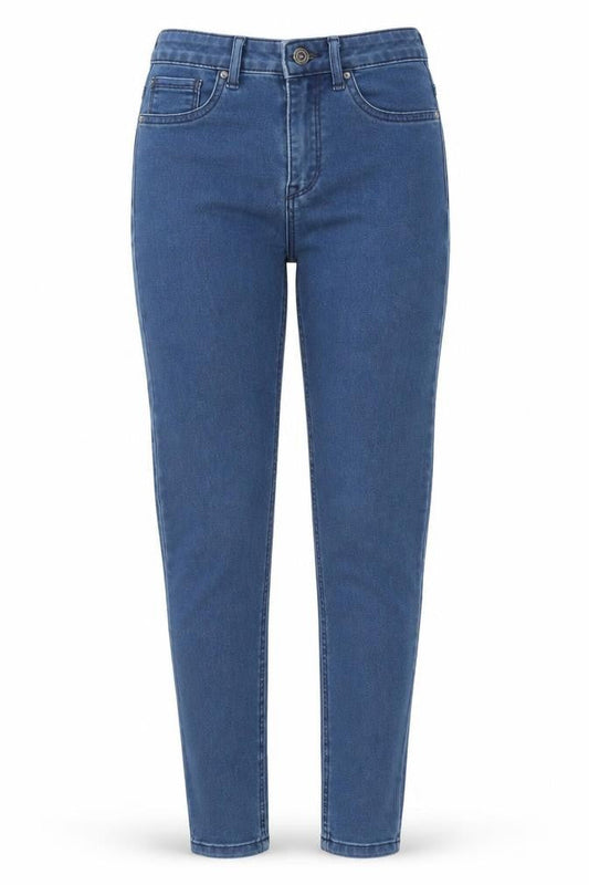 Denim Co Women's Blue Skinny Stretch Jeans Size 8