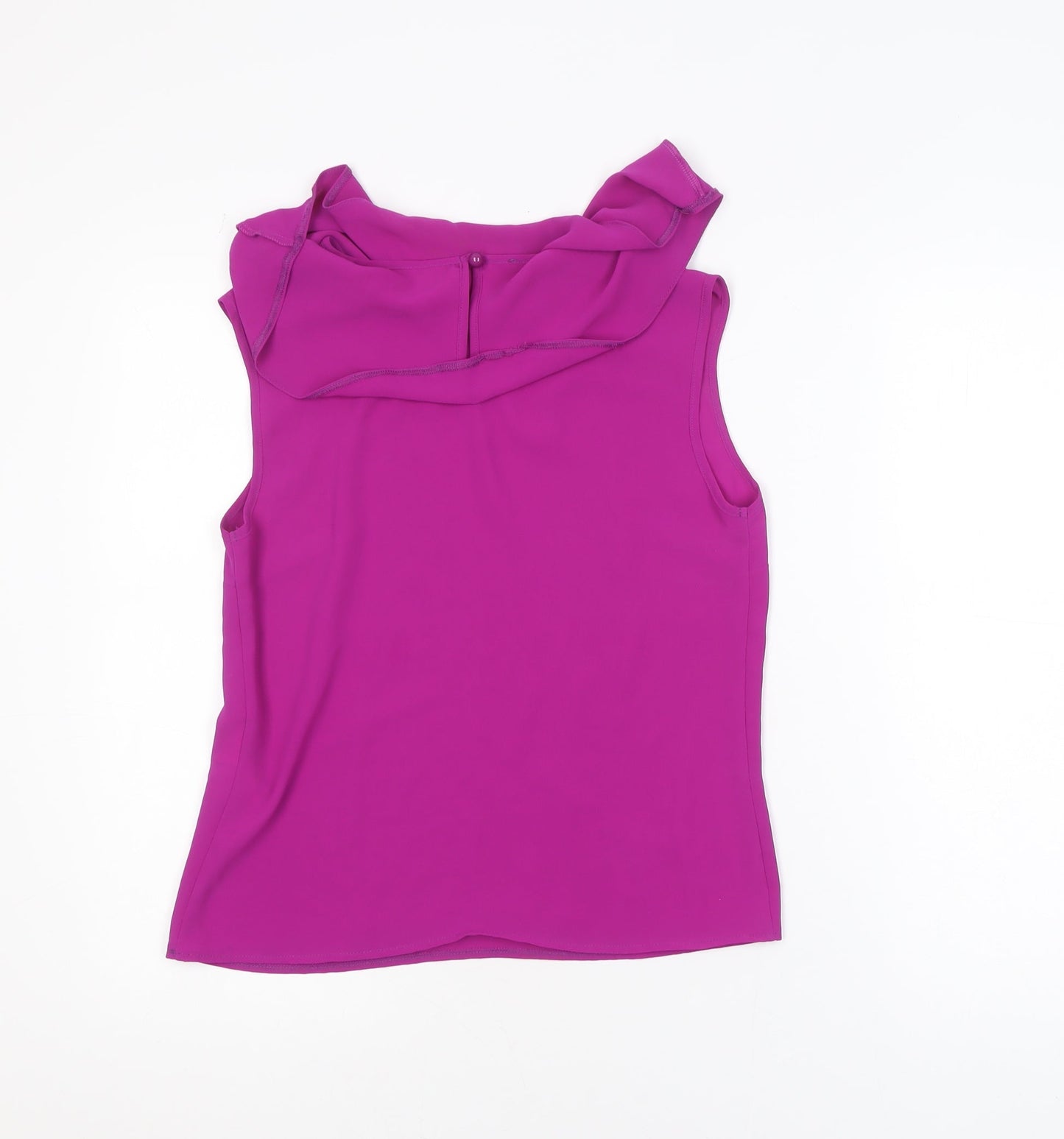 Daisy May Women's Purple Sleeveless Boat Neck Camisole Blouse Size S