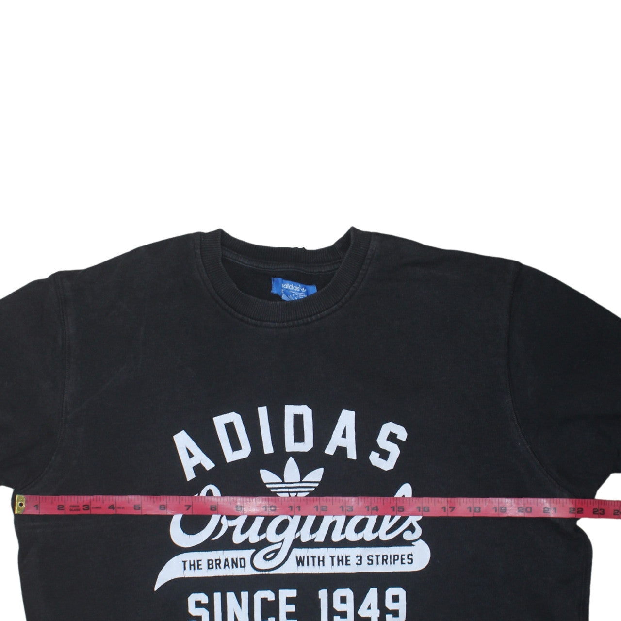 Adidas Originals Mens Black M Pullover Sweatshirt Crew Neck Logo