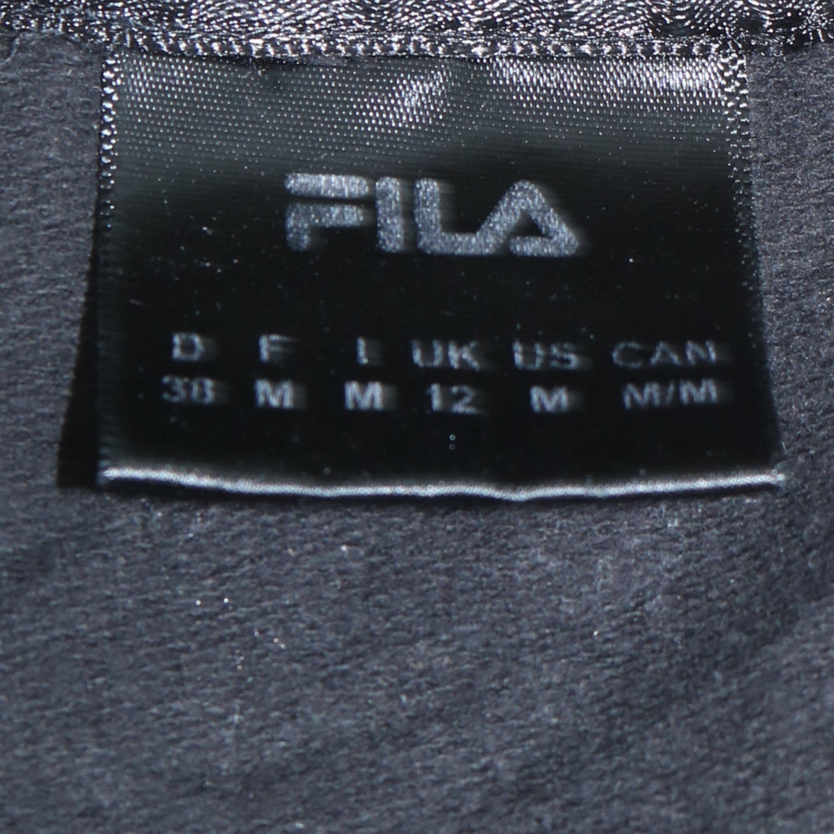 Fila Women Black Size 12 Track Jacket Full Zip Cotton Blend