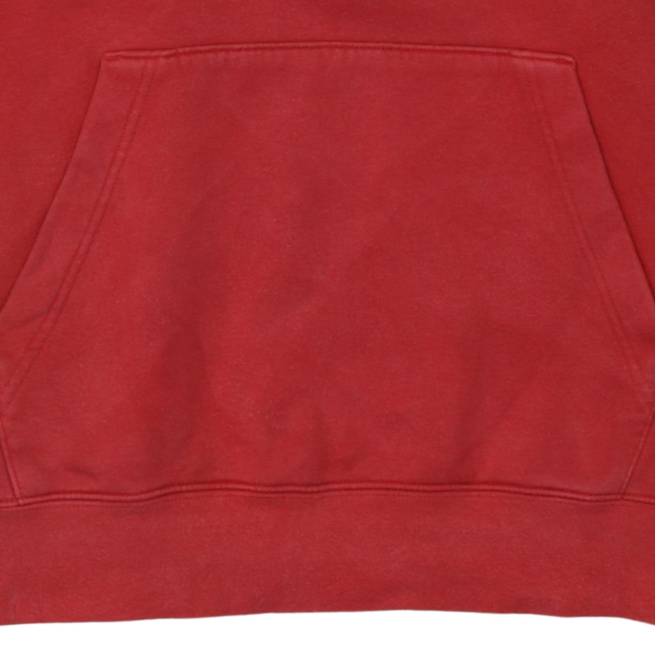 Nike Men's Red Pullover Hoodie Small Regular Fit Fleece Sweatshirt