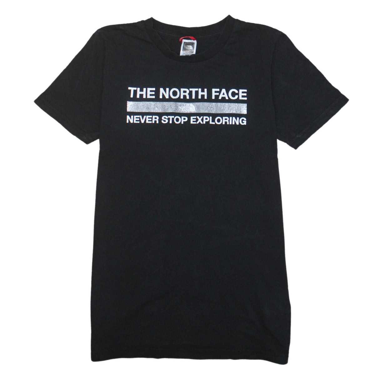 The North Face Boys Black XL Logo Graphic Cotton T-Shirt