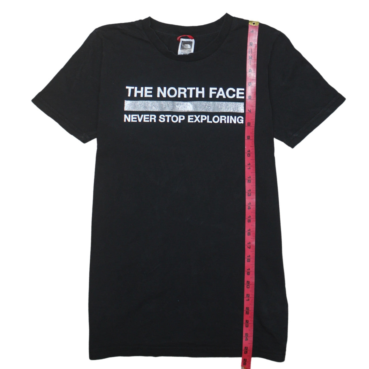 The North Face Boys Black XL Logo Graphic Cotton T-Shirt