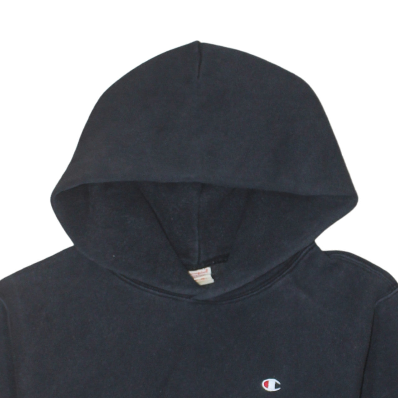 Champion Womens Navy XS Pullover Hoodie Reverse Weave Cotton Blend