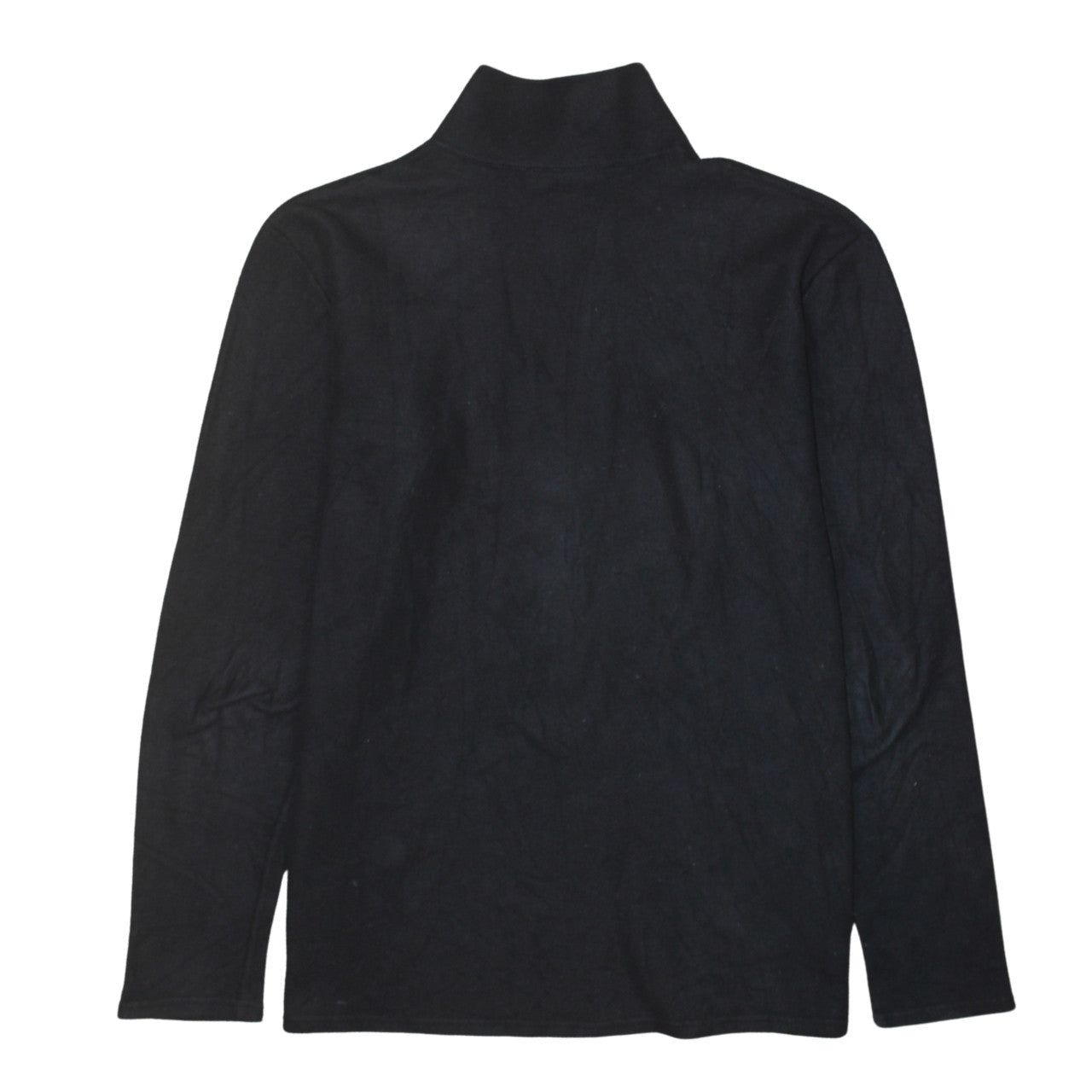 The North Face Mens Black Fleece 1/4 Zip Pullover Sweatshirt L