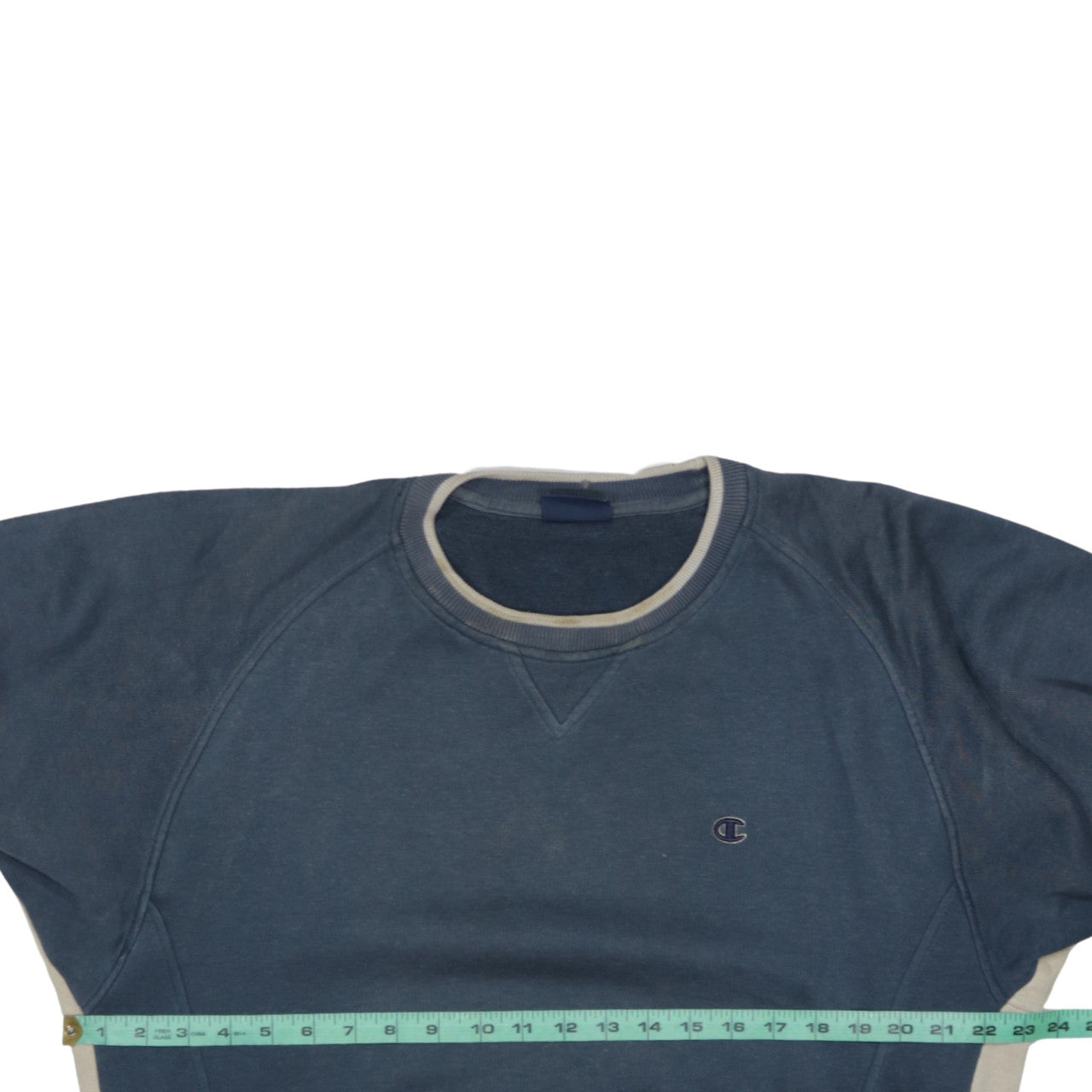 Champion Men's Blue Crew Neck Pullover Sweatshirt M