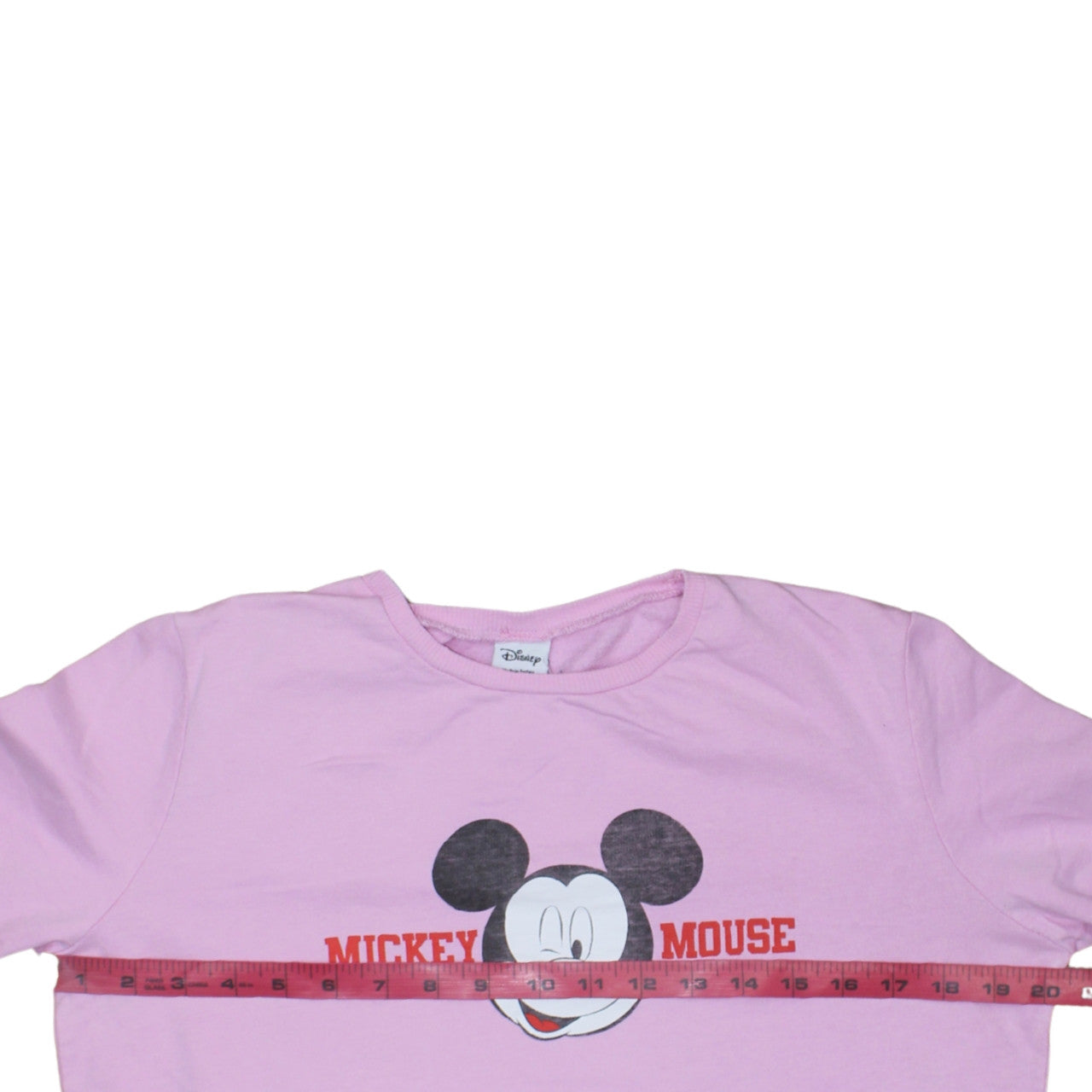 Disney Atmosphere Women's Pink Mickey Mouse Sweatshirt Size 10