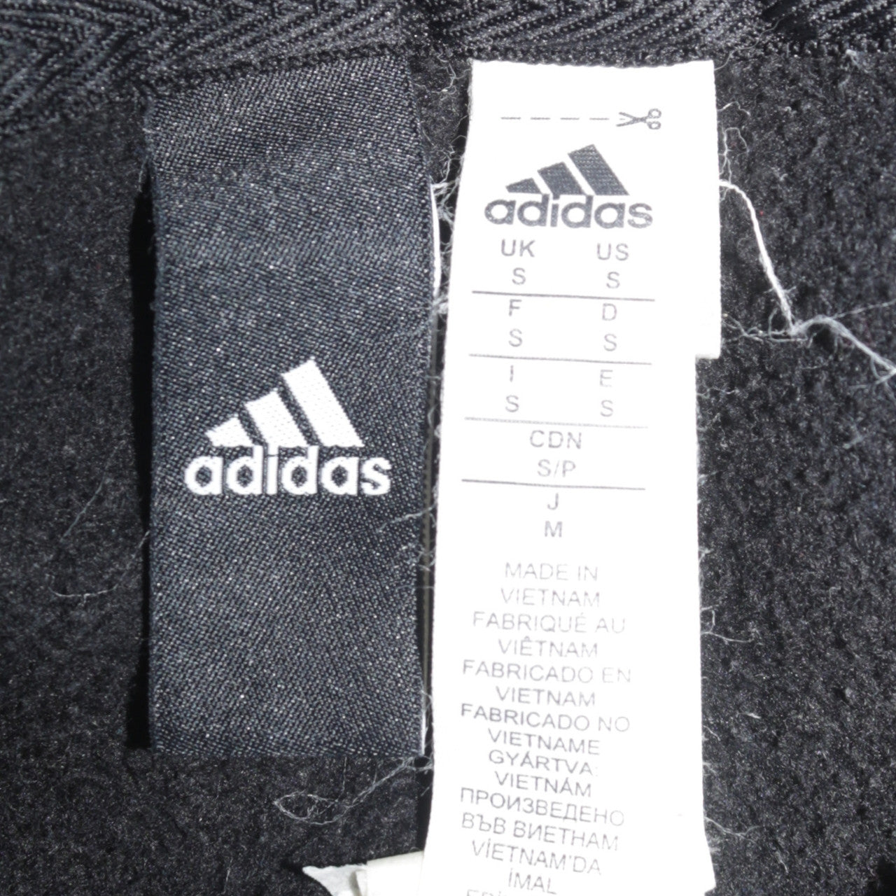 adidas Men's Black Pullover Hoodie Small Logo Athletic Sweatshirt