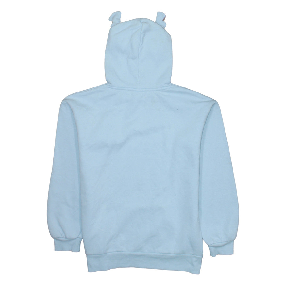 Disney Girls Blue Stitch Hoodie 12-13 Years Pullover Hoodie with Glitter Ears