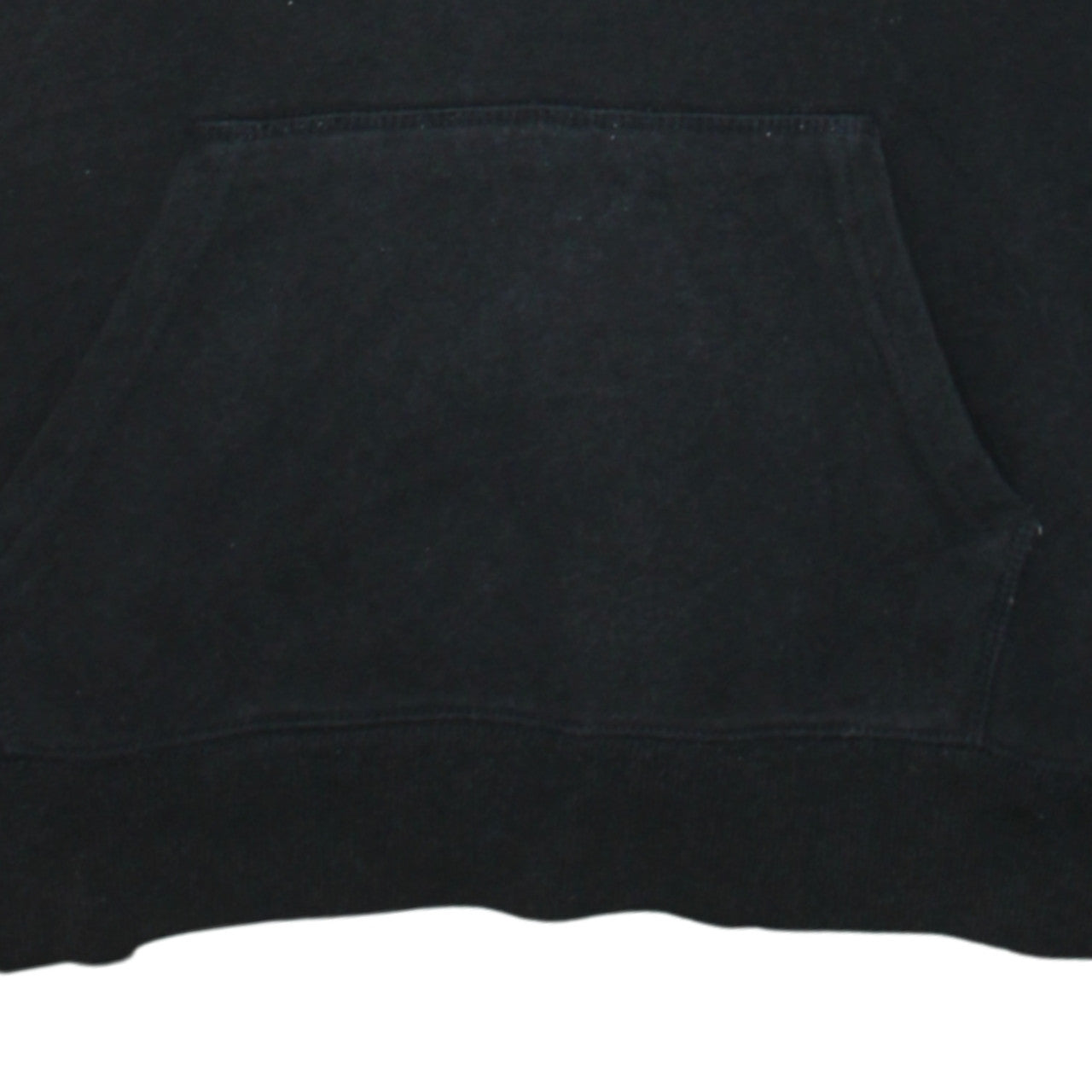Champion Womens Black XL Pullover Hoodie With Logo Detail