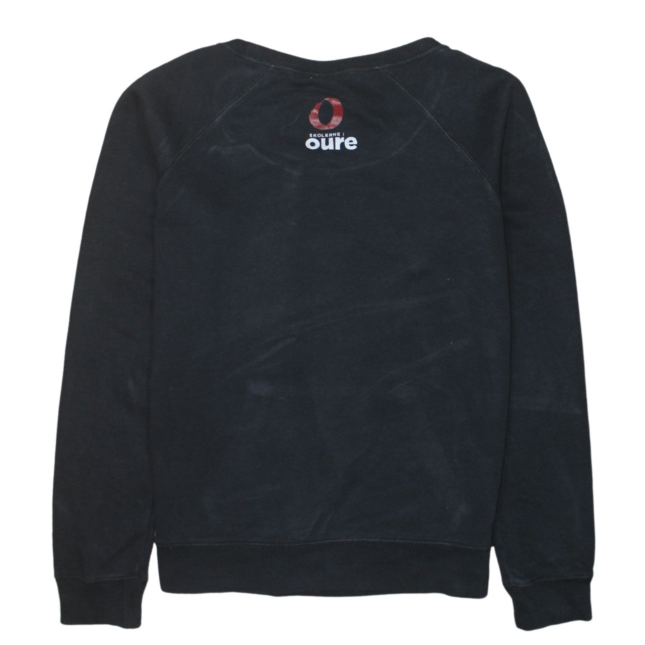 Nike Men's Black Crew Neck Pullover Sweatshirt M Graphic Logo