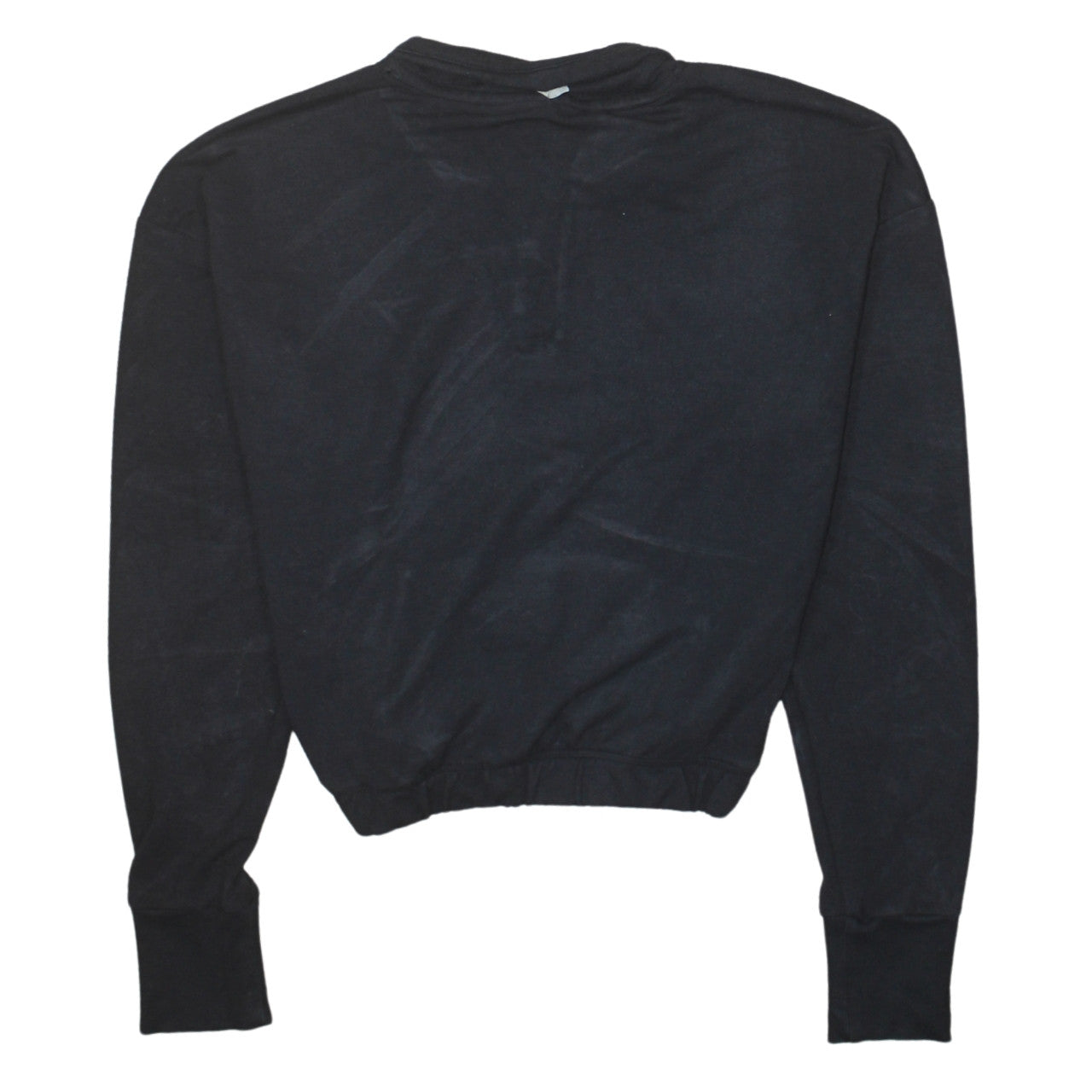 Gymshark Women's Black 1/2 Zip Pullover Sweatshirt M Viscose Blend