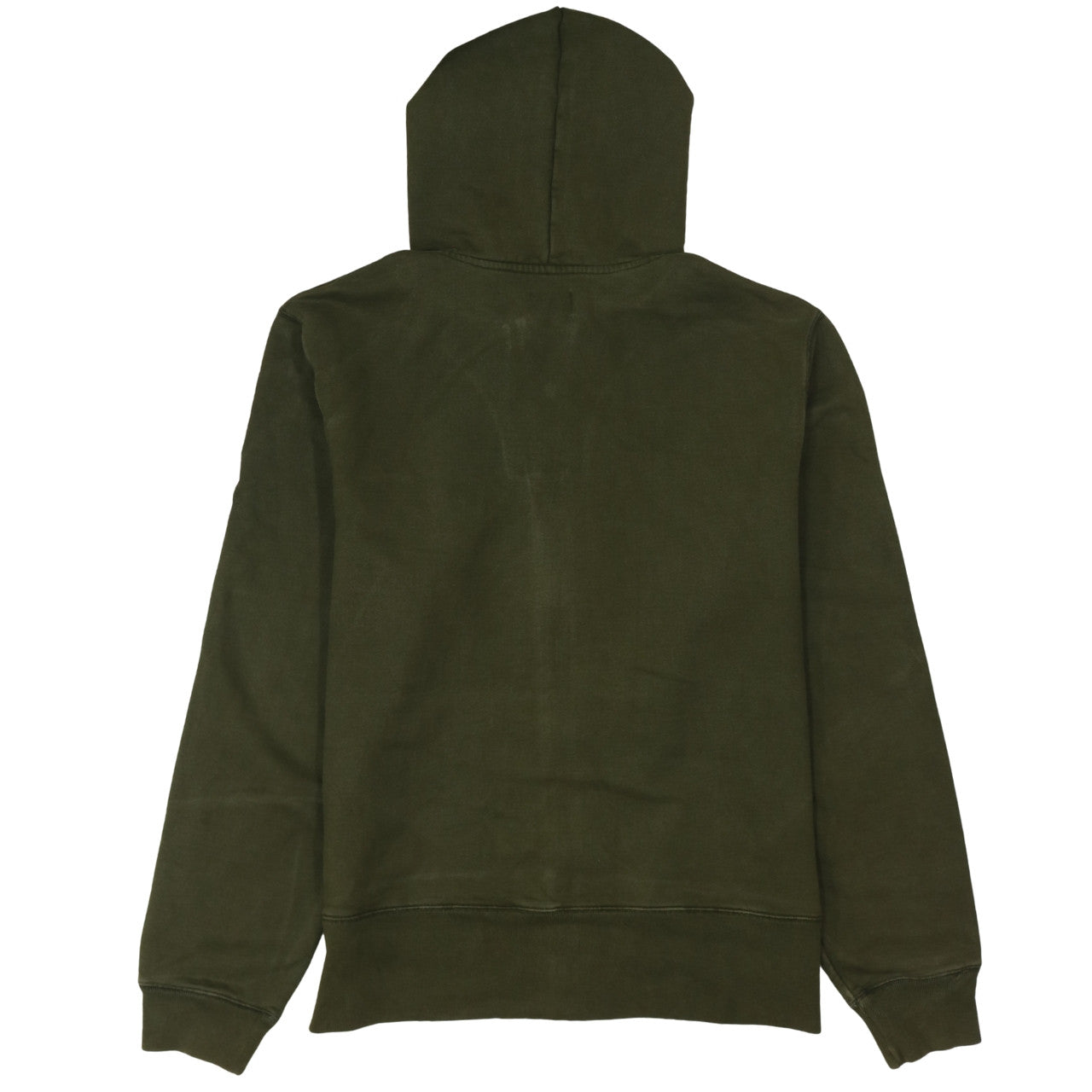 Levi’s Men Green Full Zip Hoodie Size L Cotton Fleece