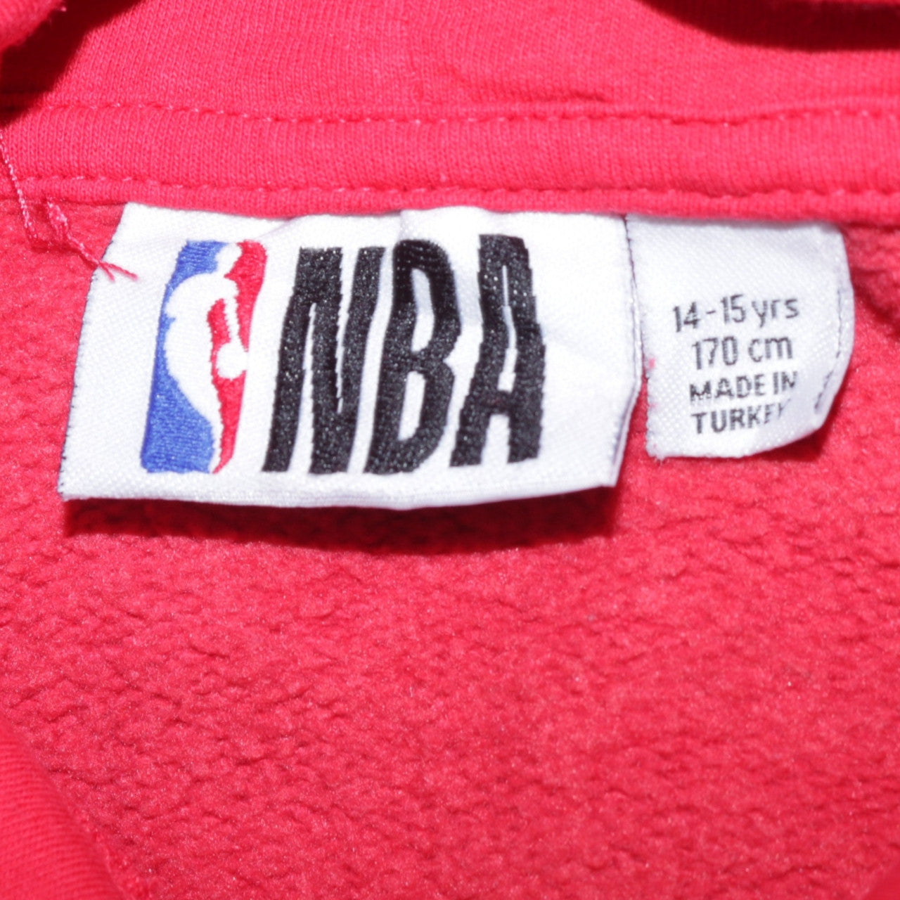 Primark NBA Boys Red Chicago Bulls Pullover Hoodie 14-15 Years