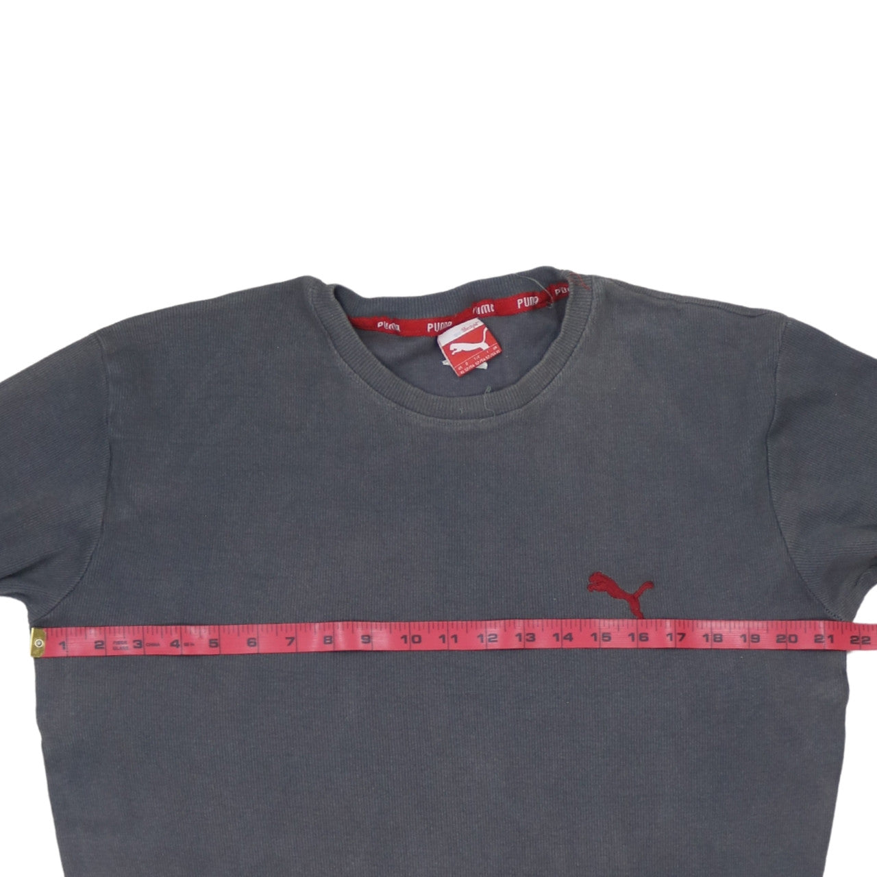 Puma Men's Grey XL Crew Neck Pullover Sweatshirt