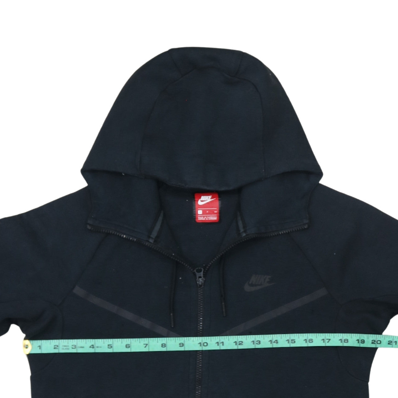 Nike Men's Black Full Zip Hoodie Size S Regular Fit Sportswear