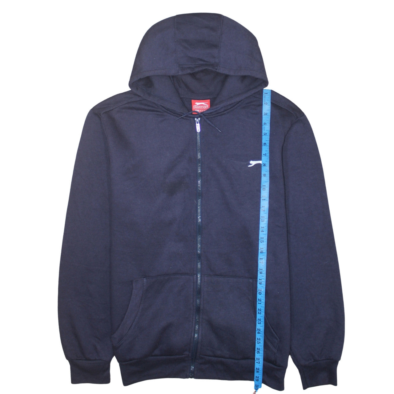 Slazenger Men's Blue Full Zip Hoodie XL Regular Fit
