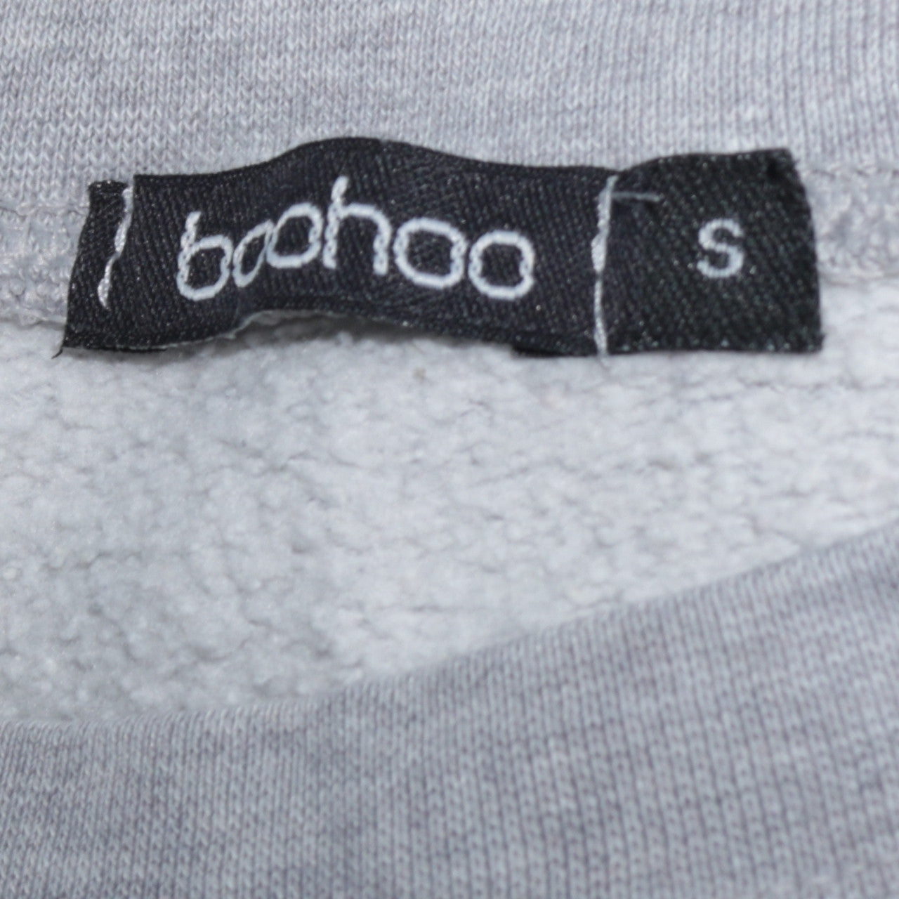 Boohoo Women Grey California West Coast Sweatshirt Size S