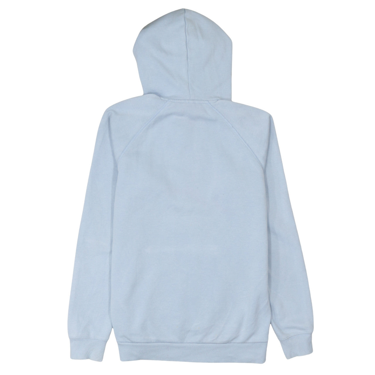Adidas Men’s Blue Pullover Hoodie Small Logo Fleece Sweatshirt
