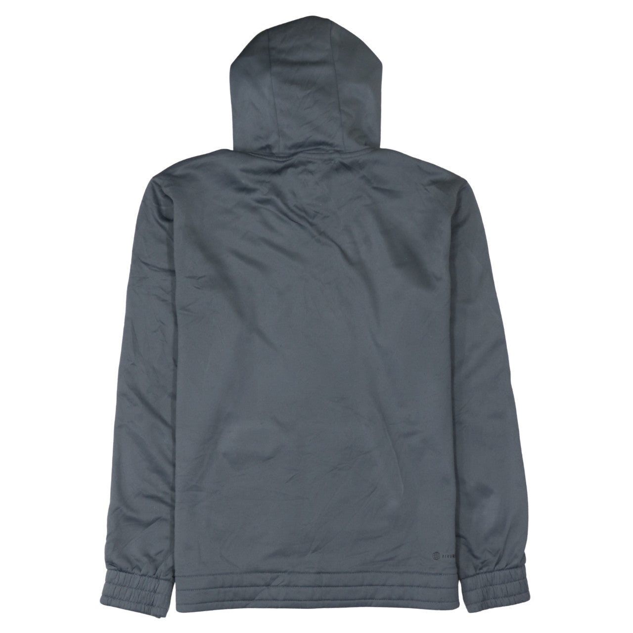 Adidas Men's Grey Pullover Hoodie Size S Lightweight Sportswear