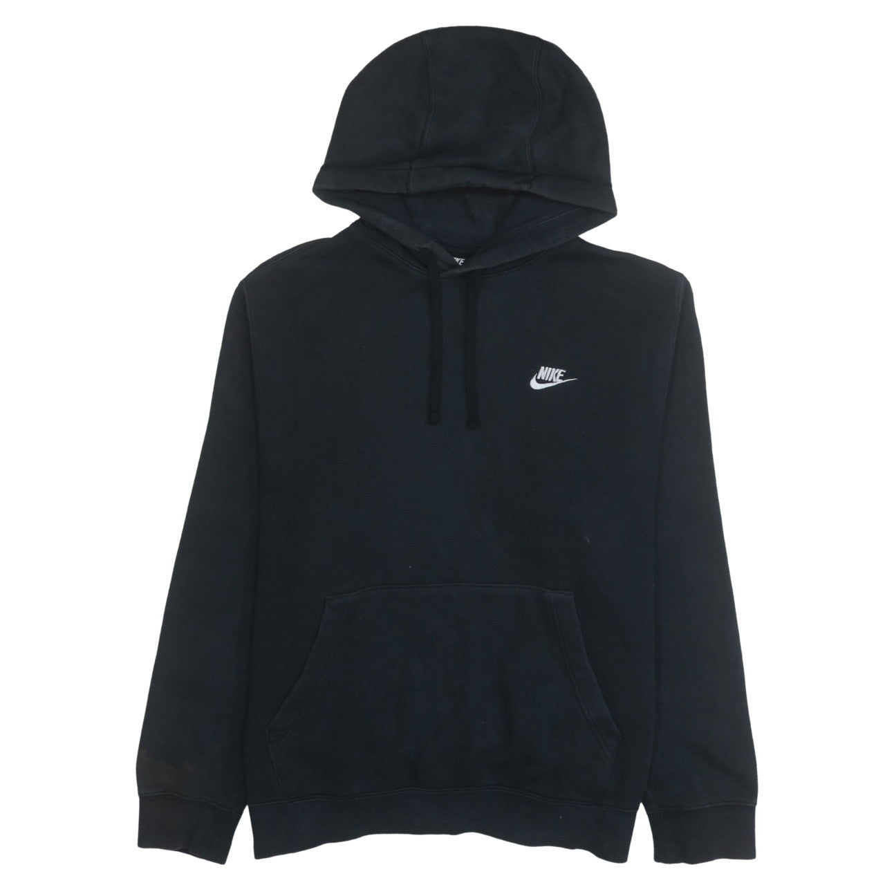 Nike Men's Black XL Pullover Hoodie Sweatshirt Fleece Logo
