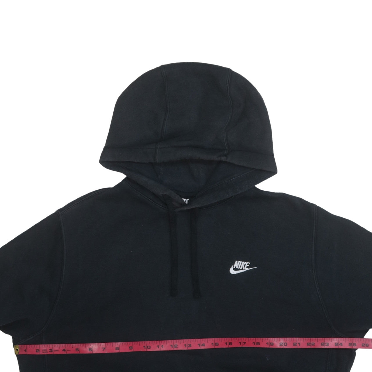 Nike Men's Black XL Pullover Hoodie Sweatshirt Fleece Logo