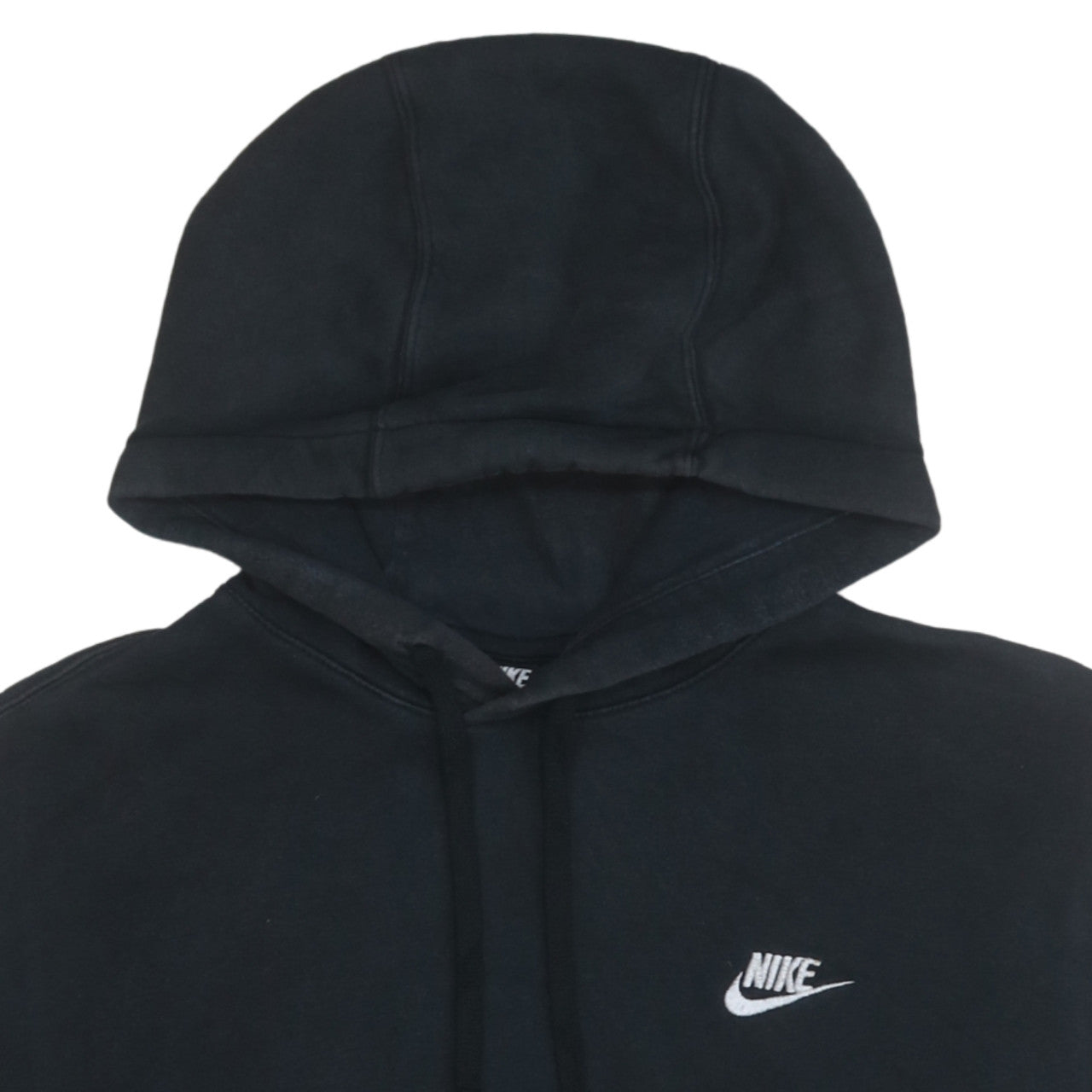 Nike Men's Black XL Pullover Hoodie Sweatshirt Fleece Logo