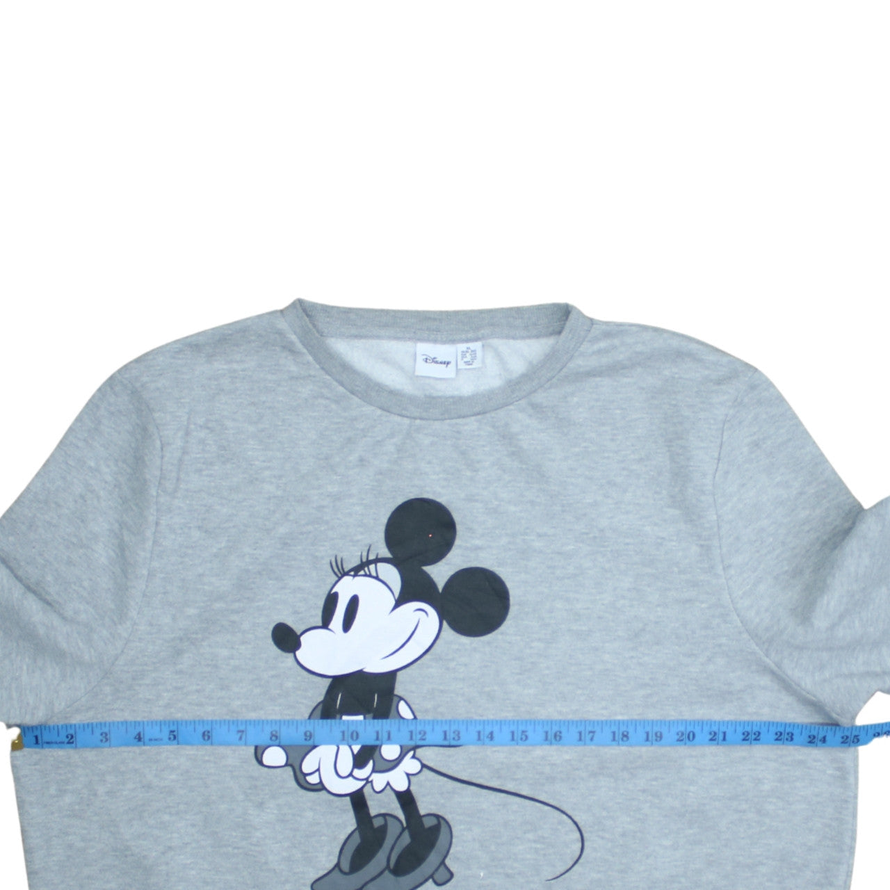 Disney Womens Grey Minnie Mouse Sweatshirt XL Pullover