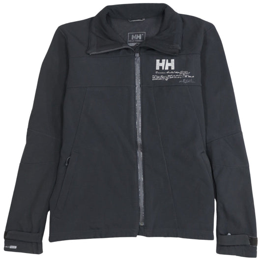 Helly Hansen Men's Black L Soft Shell Jacket Windproof Outdoor