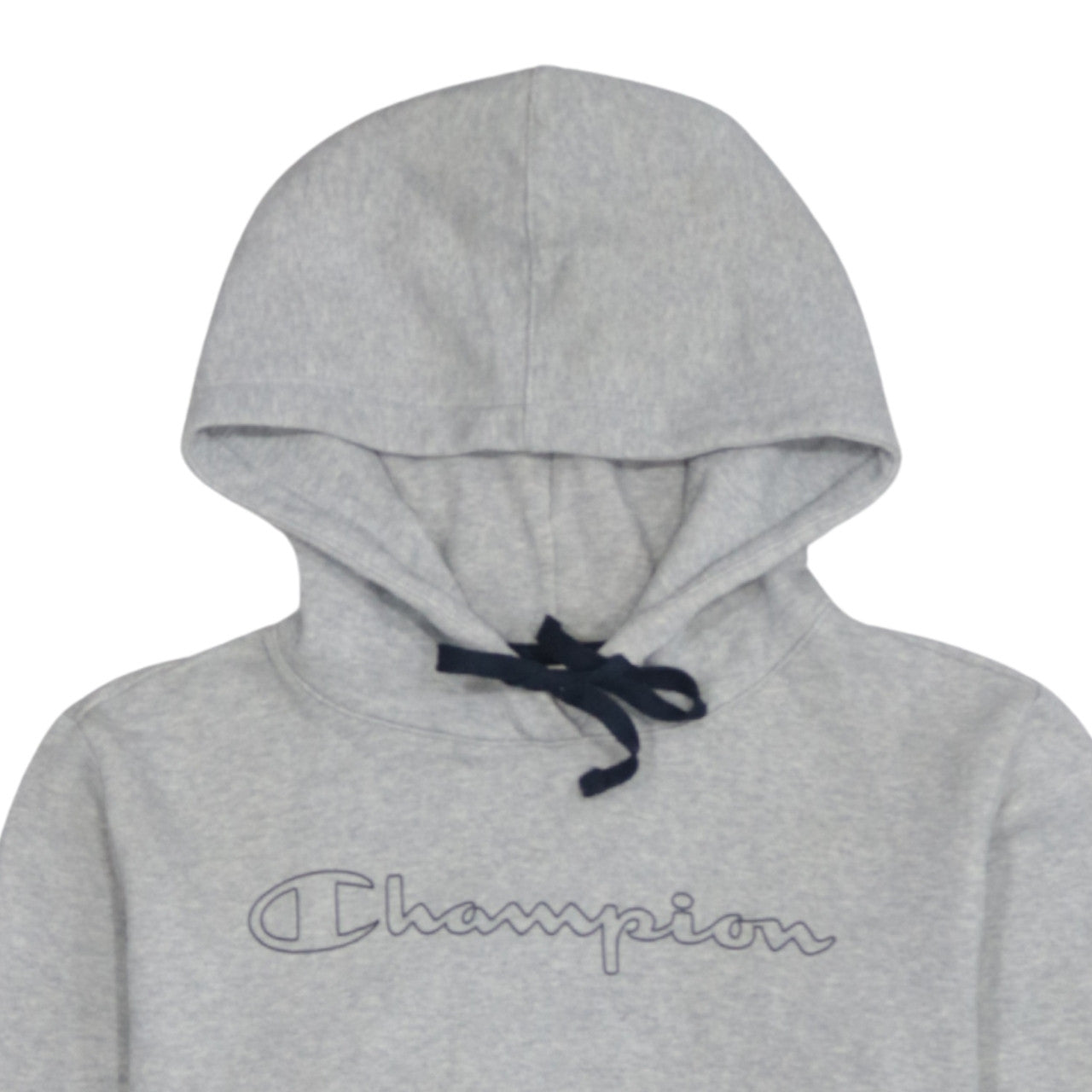 Champion Men's Grey Pullover Hoodie Large Sports Fleece